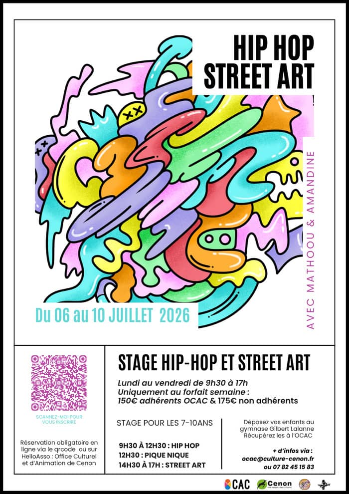 Illustration de l'événement : STAGE DE HIP HOP ET STREET ART