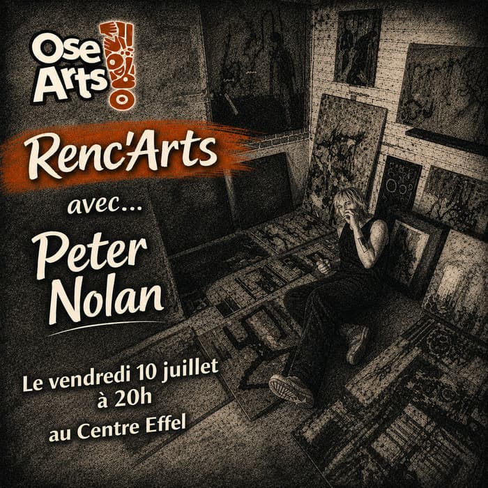 Illustration de l'événement : Renc'Arts #2 avec Peter Nolan