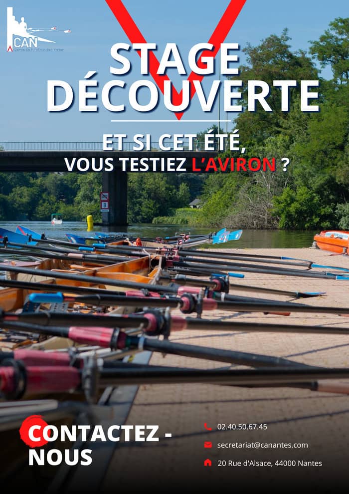 Illustration de l'événement : Stage découverte aviron - Cercle d'Aviron de Nantes