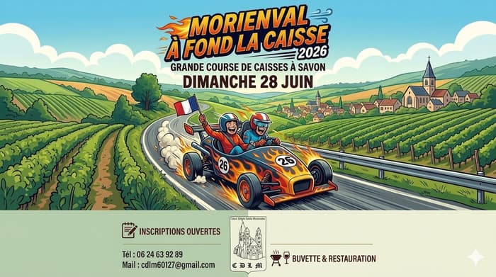 Illustration de l'événement : Course de caisses à savon