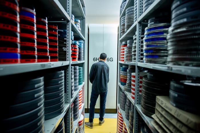 Illustration de l'événement : Visite commentée des archives de la Cinémathèque de Toulouse