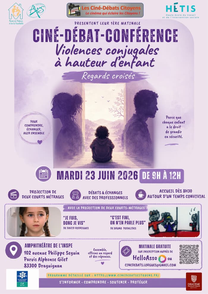 Illustration de l'événement : Regards croisés - Violences conjugales à hauteur d'enfant