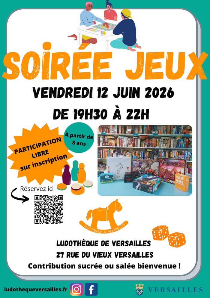 Illustration de l'événement : Soirée jeux