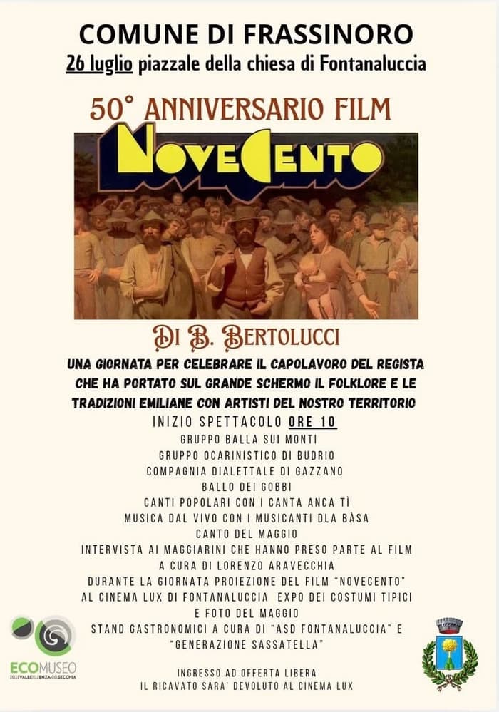 Illustration de l'événement : 50o anniversario del folk Novecento
