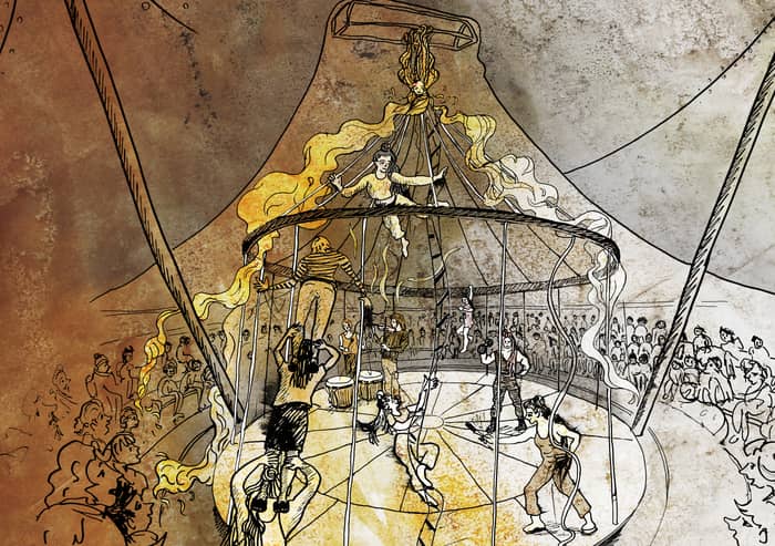 Illustration de l'événement : PLUME - L'ENVOLÉE CIRQUE