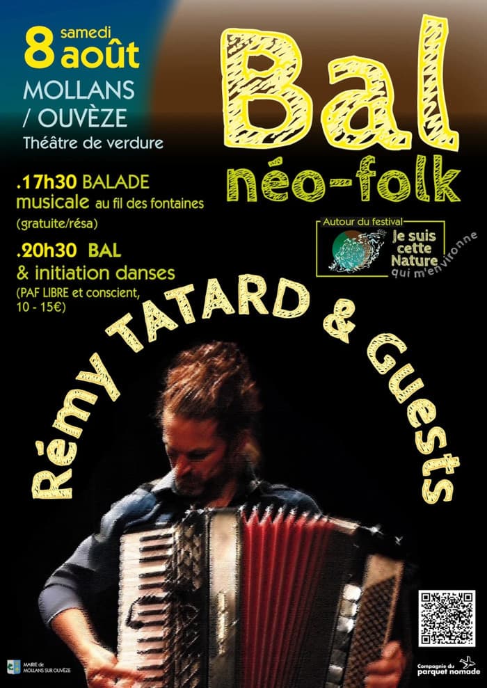 Illustration de l'événement : Bal néo-folk avec Rémy Tatard + initiation