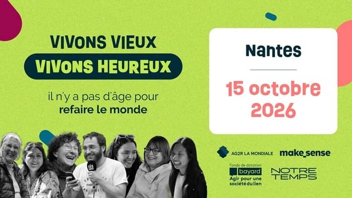 Illustration de l'événement : Vivons Vieux, Vivons Heureux : il n'y a pas d'âge pour refaire le monde !