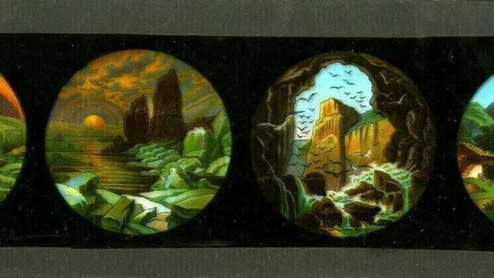 Illustration de l'événement : Visite Mon Précieux... "La lanterne magique, aux origines du cinéma"