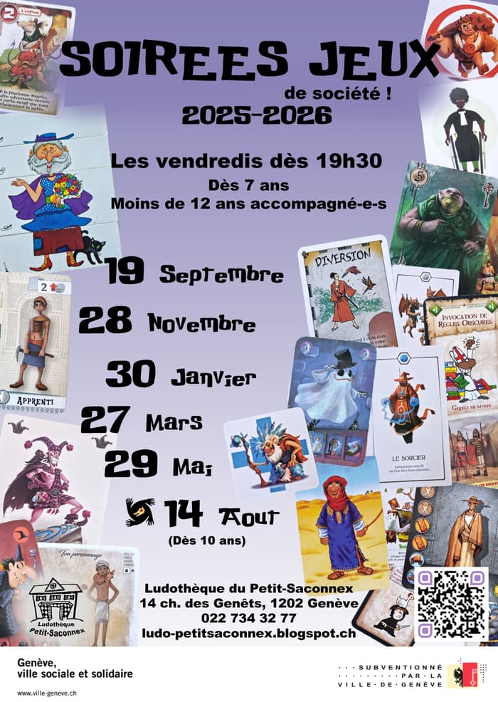 Illustration de l'événement : Soirée jeux Spéciale Loups-garous de Thiercelieux