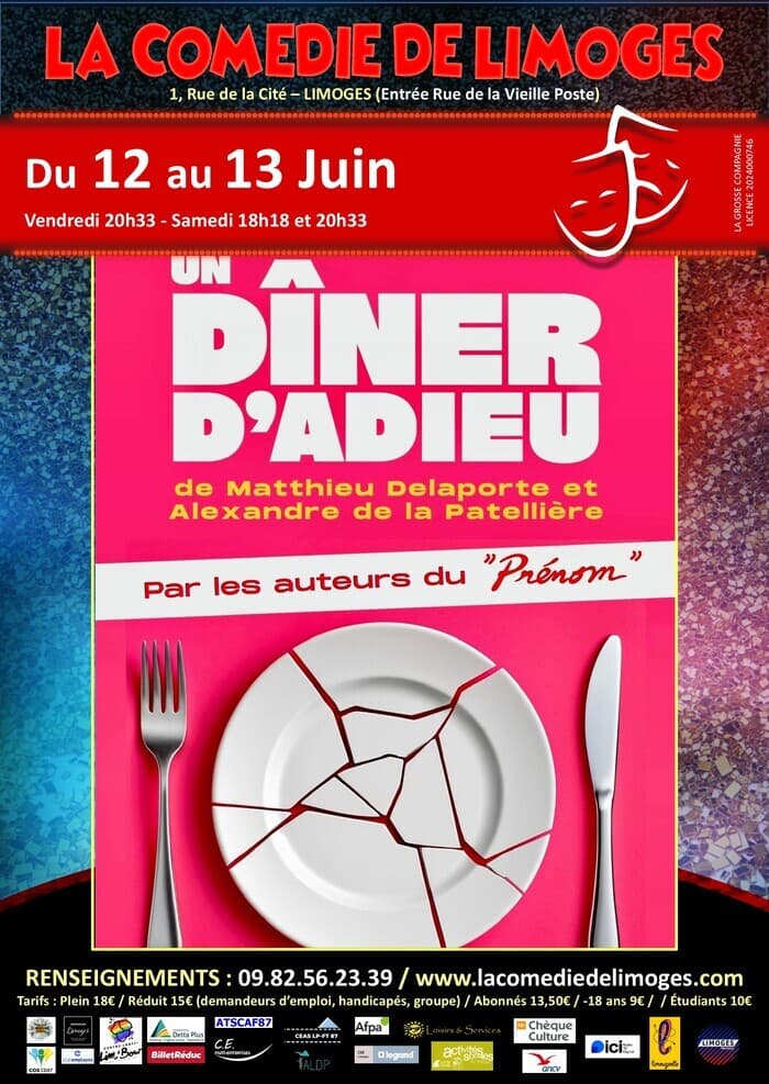 Illustration de l'événement : Un dîner d'adieu