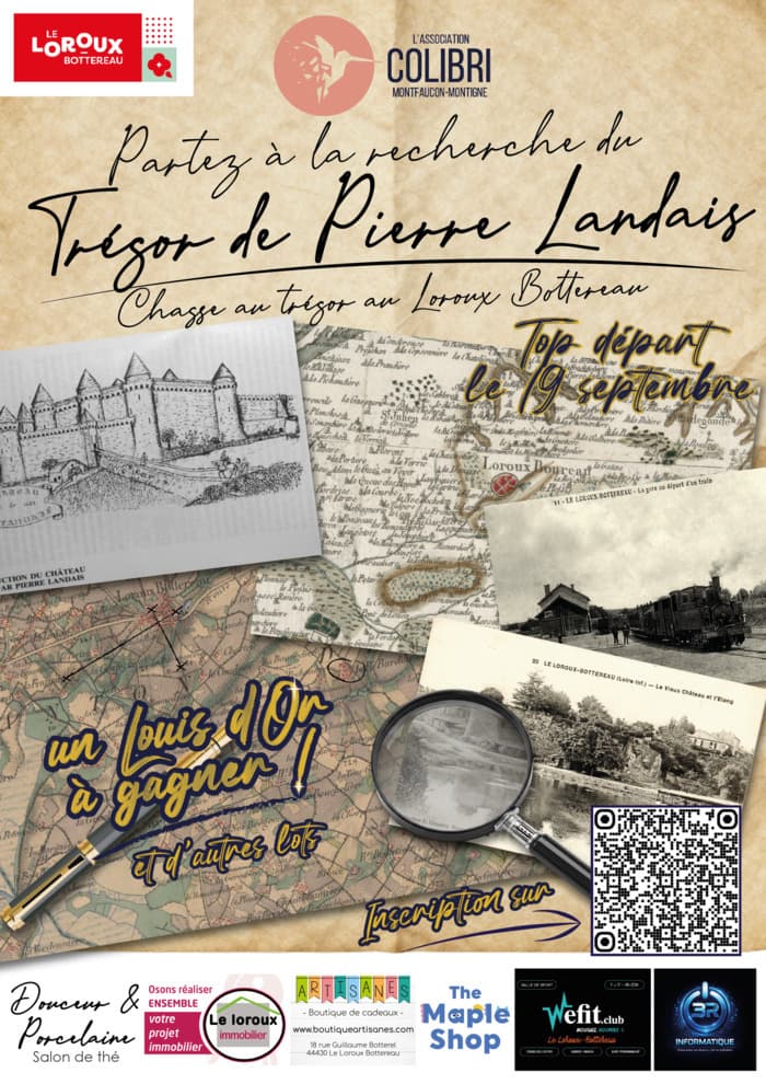 Illustration de l'événement : Chasse au trésor, le Trésor de Pierre Landais