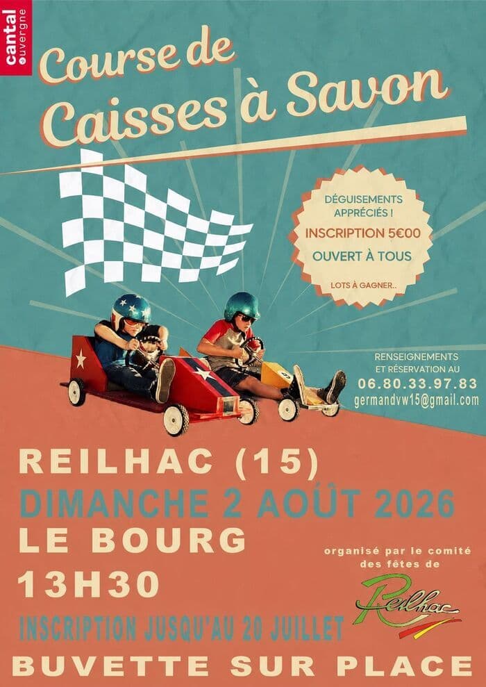 Illustration de l'événement : Course de caisses à savon