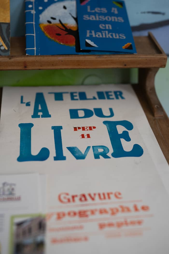 Illustration de l'événement : Atelier typographie : réalisation d'un marque page