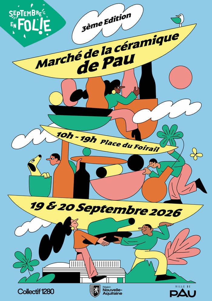 Illustration de l'événement : Marché de la Céramique Pau - édition #3