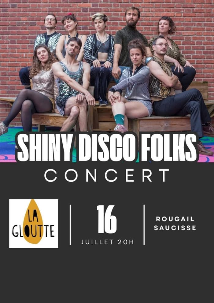Illustration de l'événement : Concert Bal Shiny Disco Folks