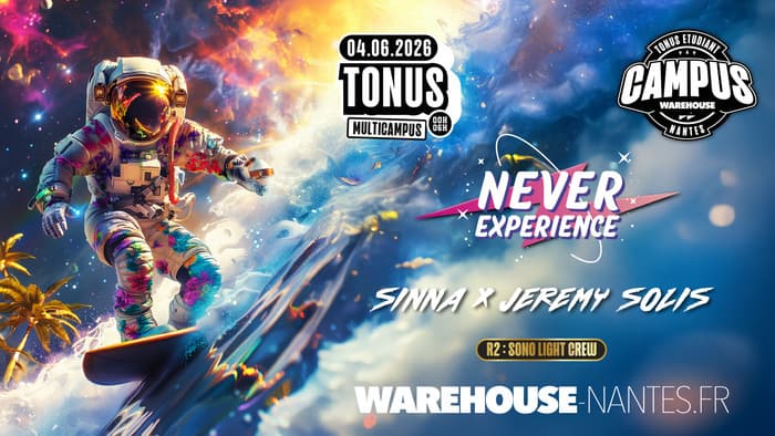 Illustration de l'événement : Tonus Never Expérience - Multicampus