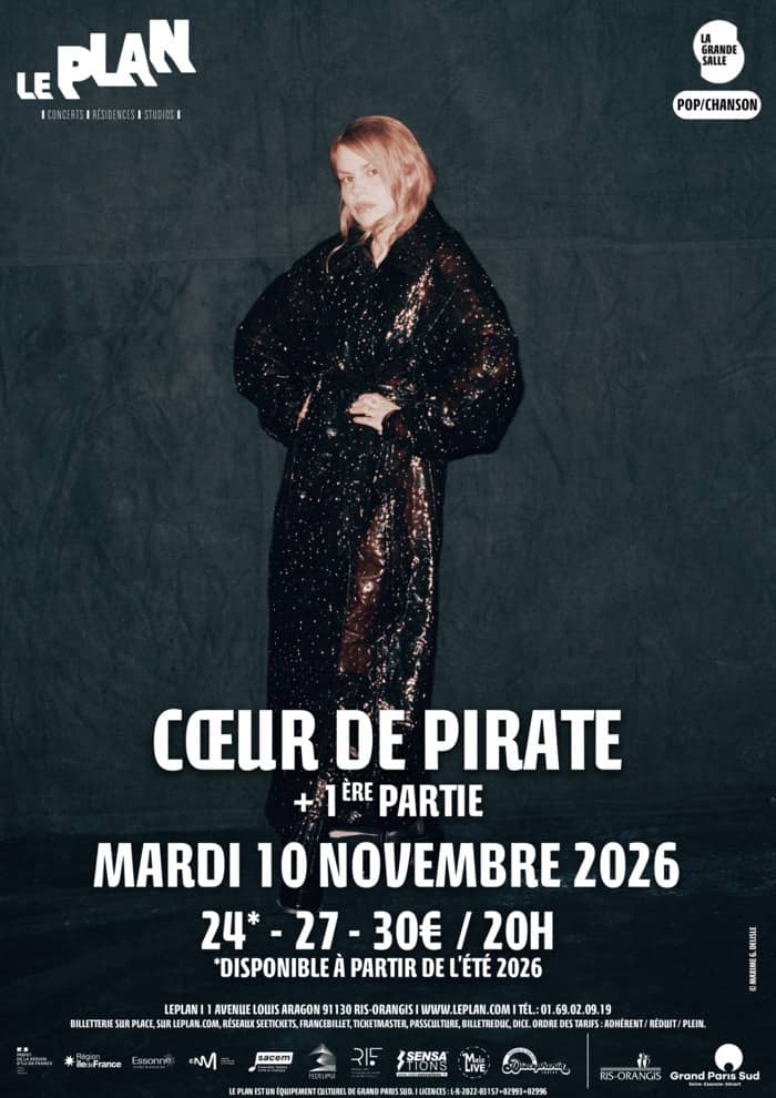 Illustration de l'événement : COEUR DE PIRATE + 1ère partie