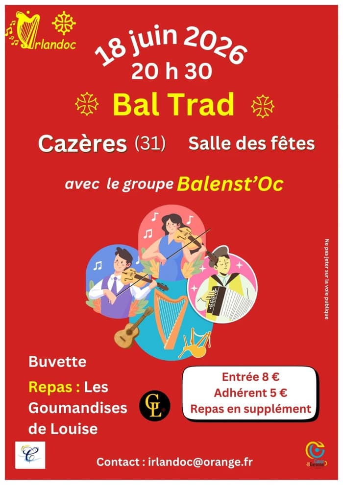 Illustration de l'événement : Bal trad à Cazères