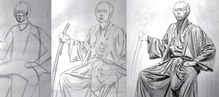 Illustration de l'événement : Stage de dessin : Les drapés