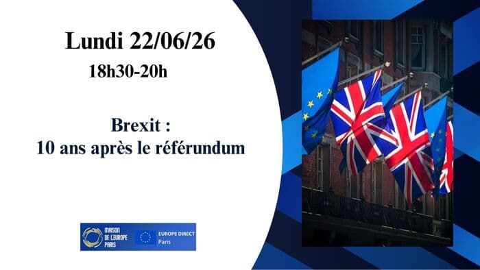 Illustration de l'événement : Brexit – 10 ans après le referendum