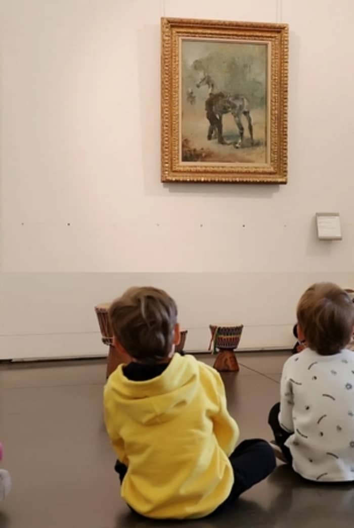 Illustration de l'événement : Balade musicale pour les plus petits au Musée Toulouse-Lautrec