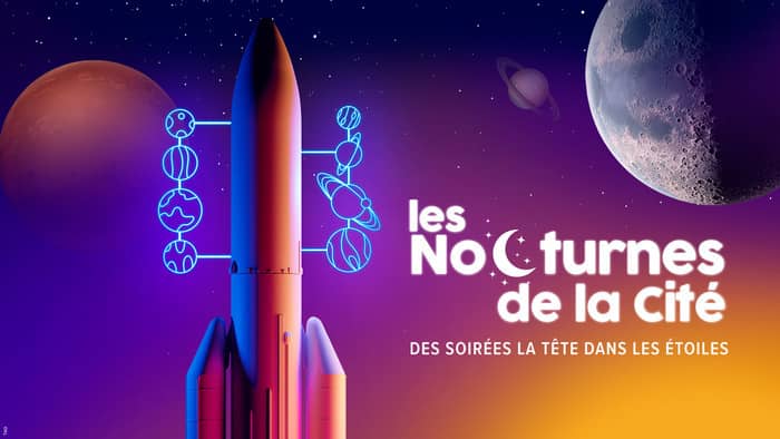 Illustration de l'événement : Les Nocturnes de la Cité de l'epace