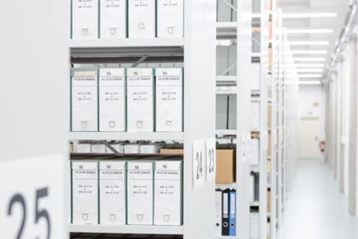 Illustration de l'événement : Visites guidées des coulisses des Archives de la Ville de Genève