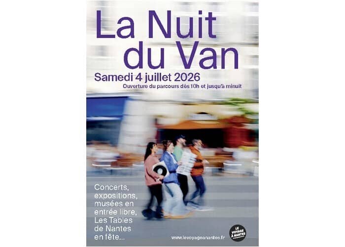 Illustration de l'événement : La Nuit du Van 2026 - Lancement festif de la nouvelle édition du Voyage à Nantes