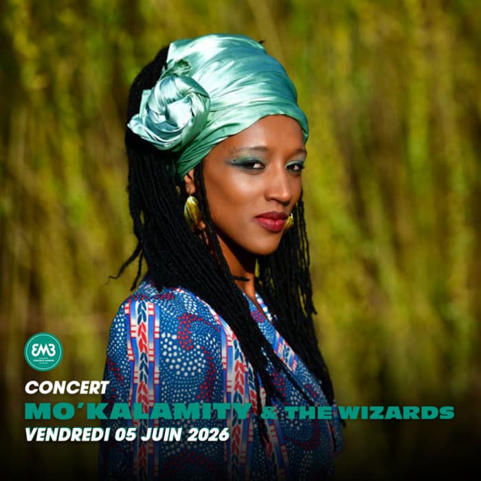Illustration de l'événement : Mo'Kalamity & The Wizards + 1ère Partie | 05.06.2026 | EMB Sannois