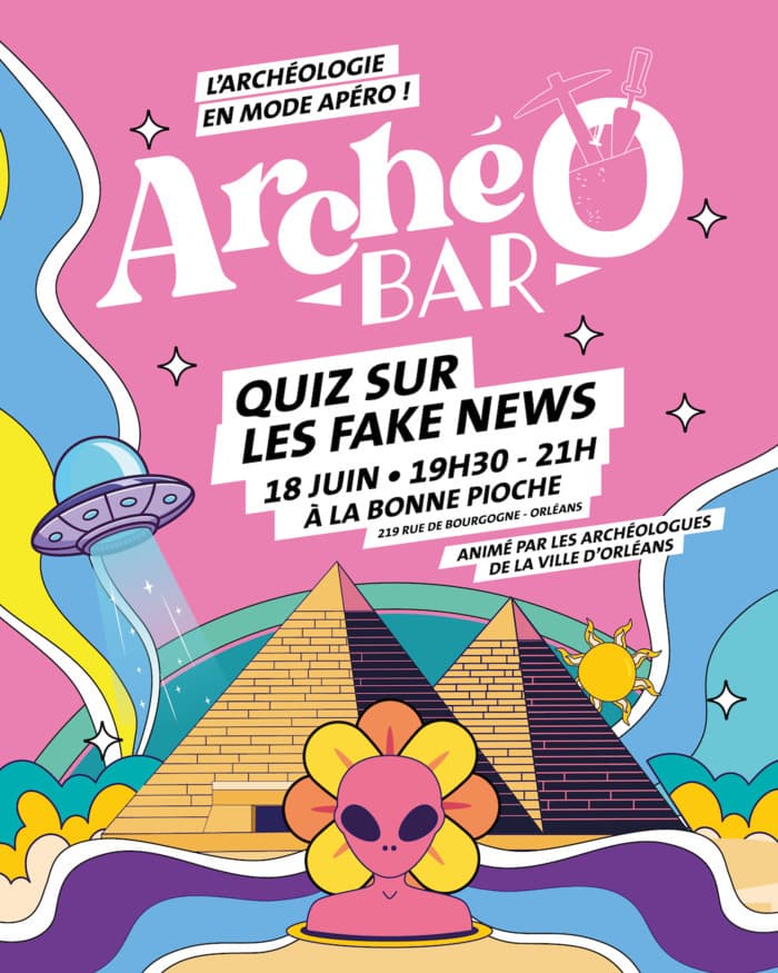 Illustration de l'événement : Archéo'Bar, l'archéologie en mode apéro