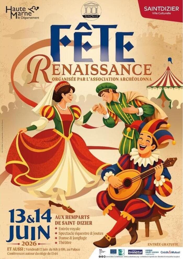 Illustration de l'événement : 4ème Festival 'les Printemps de l'Archéologie" Fête RENAISSANCE : Les Brav’gars de François 1er