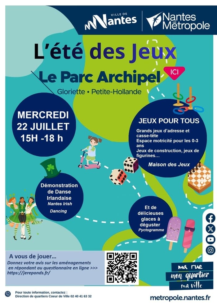 Illustration de l'événement : L'été des Jeux - Le Parc Archipel - Gloriette Hollande.