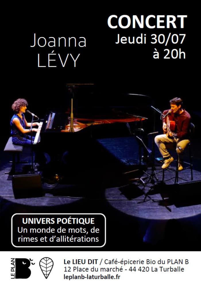 Illustration de l'événement : Concert : Joanna Lévy