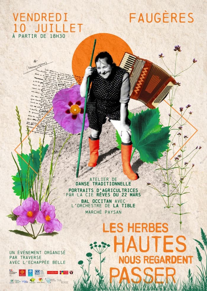 Illustration de l'événement : Les herbes hautes nous regardent passer