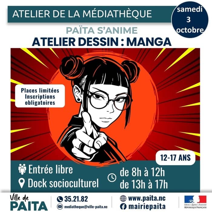 Illustration de l'événement : Atelier Manga