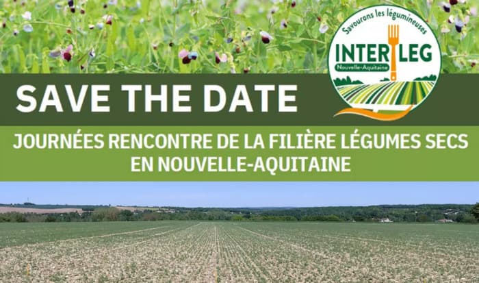 Illustration de l'événement : Journées rencontre de la filière légumes secs SAVE THE DATE: 11 et 24 juin 26 et 07 juillet 2026