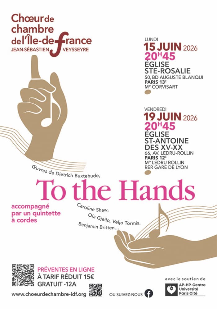 Illustration de l'événement : Concert “To the Hands”