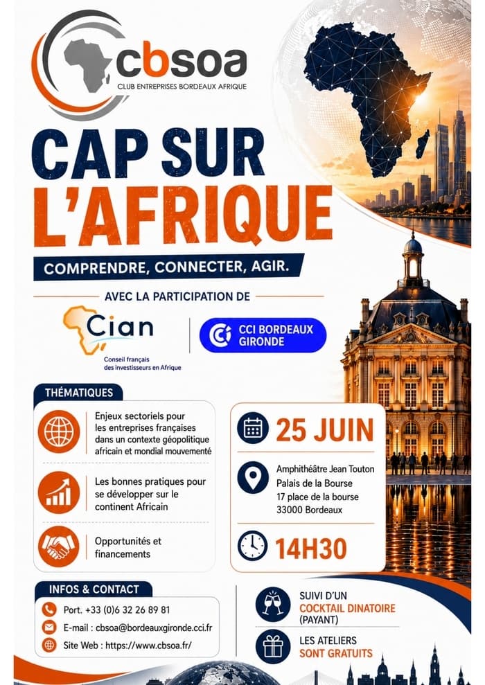 Illustration de l'événement : CAP SUR L'AFRIQUE