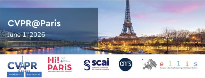 Illustration de l'événement : CVPR@Paris 2026 – A local gathering for the global computer vision community