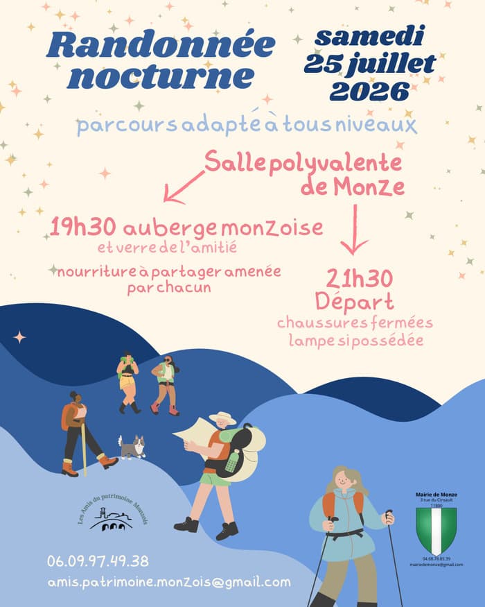 Illustration de l'événement : Randonnée Nocturne