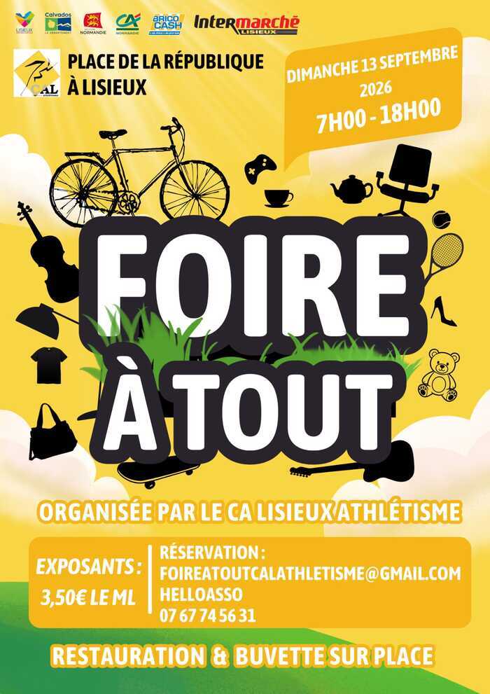 Illustration de l'événement : Foire à tout CAL athlétisme