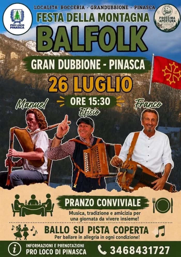 Illustration de l'événement : concerto a ballo con Manuel, Efisio e Franco