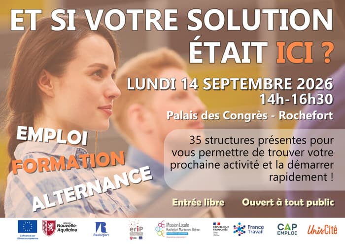 Illustration de l'événement : ET SI VOTRE SOLUTION ETAIT ICI ?