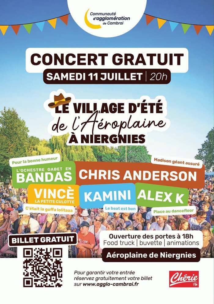 Illustration de l'événement : CONCERT GRATUIT 🤩🎶