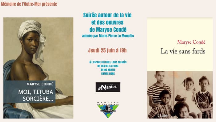 Illustration de l'événement : Soirée autour de la vie et des oeuvres de Maryse Condé