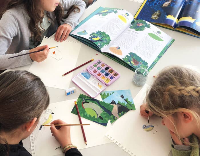 Illustration de l'événement : Rencontre et atelier parent/enfant avec Léna Mazilu, illustratrice