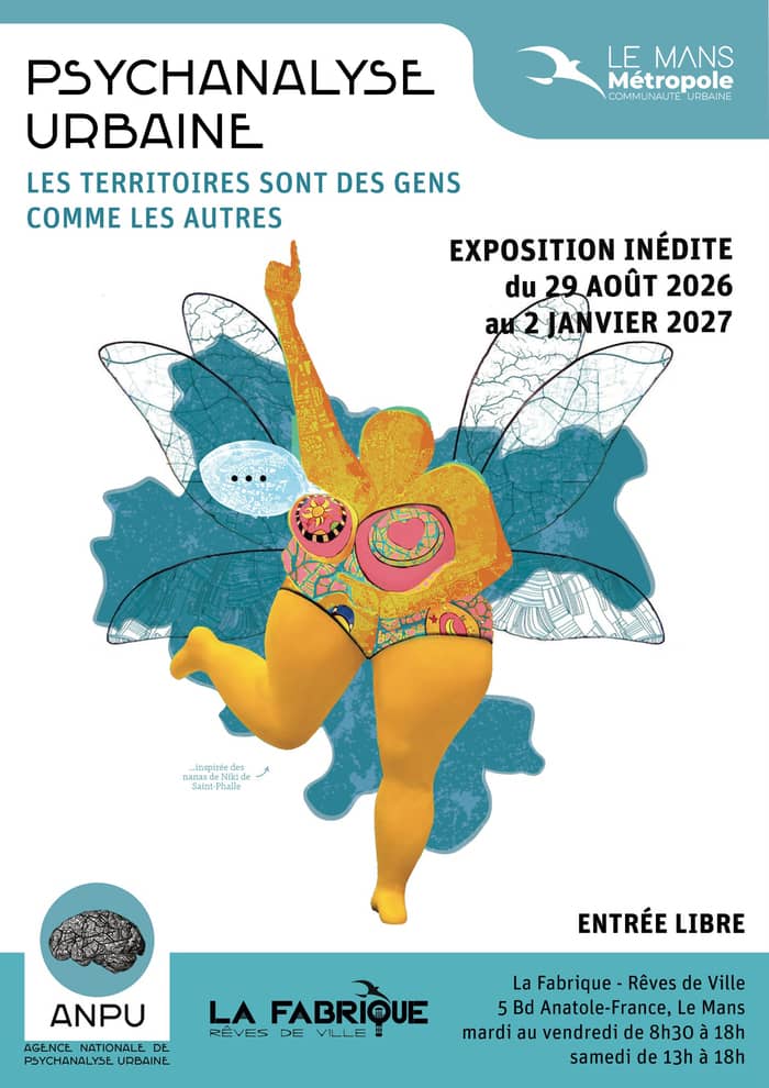Illustration de l'événement : PSYCHANALYSE URBAINE - Les territoires sont des gens comme les autres