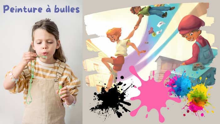 Illustration de l'événement : Peinture à bulles