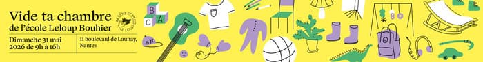 Illustration de l'événement : Vide Ta Chambre à l'école Leloup-Bouhier