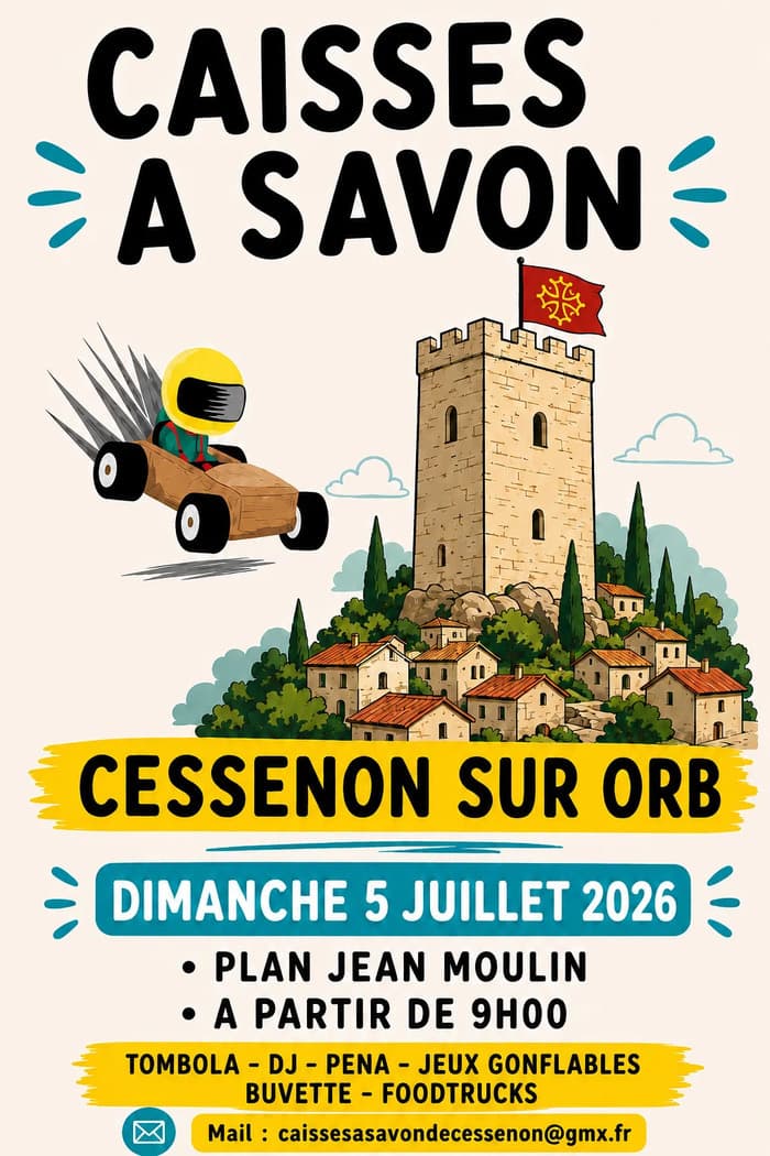 Illustration de l'événement : Course de caisses à savon